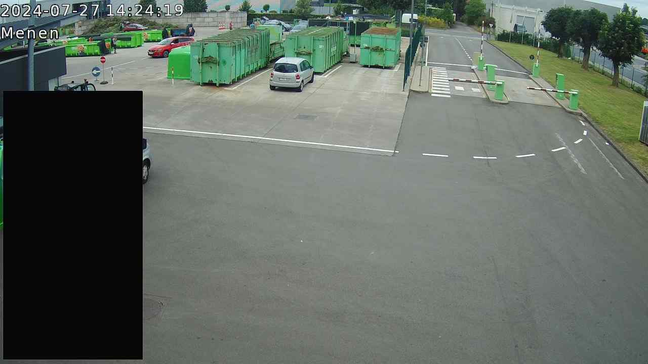 Live webcam Recyclagepark Menen